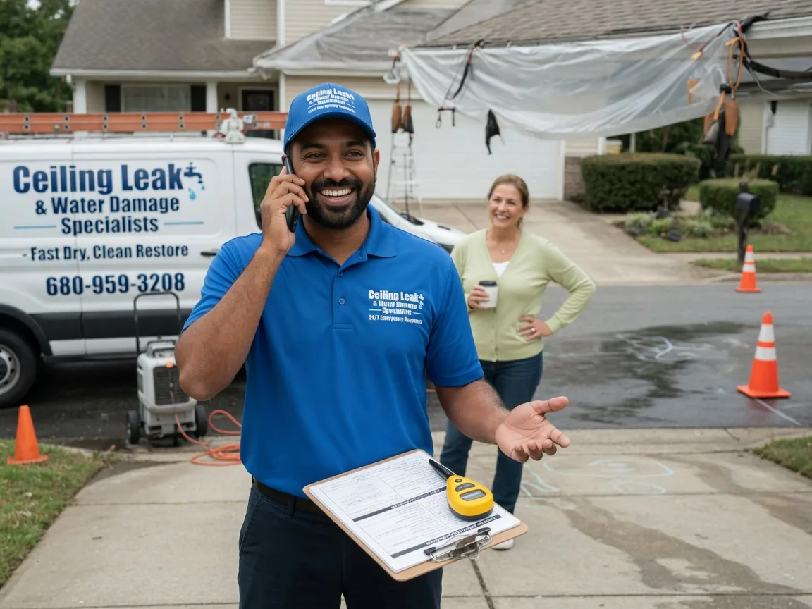 Ceiling Leak Cleanup Warren, NH FAQs